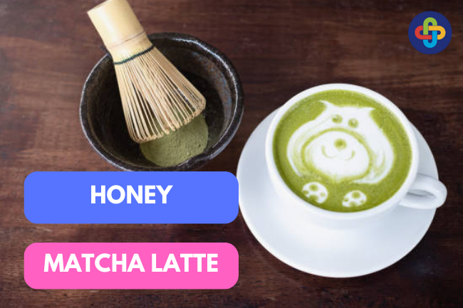 Honey Matcha Latte: Minuman Nikmat dengan Sentuhan Manis Alami